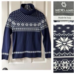 Newland Luxury Athletic Ski Turtleneck Sweater